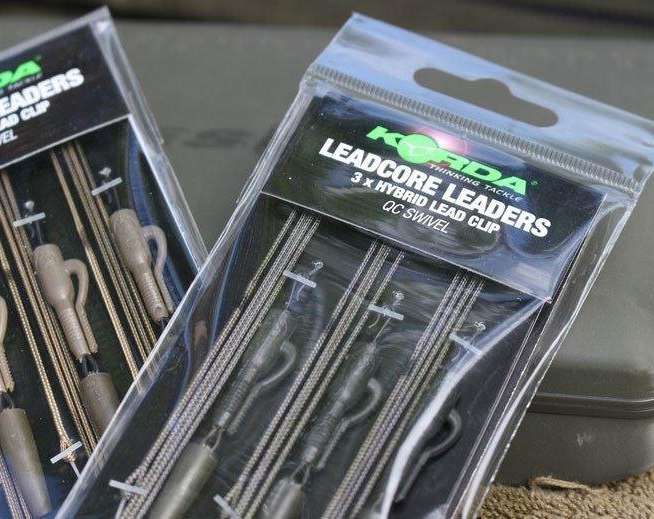 Korda Leadcore Leader Hybrid Lead Clip QC Swivel 1 Meter – Bild 2