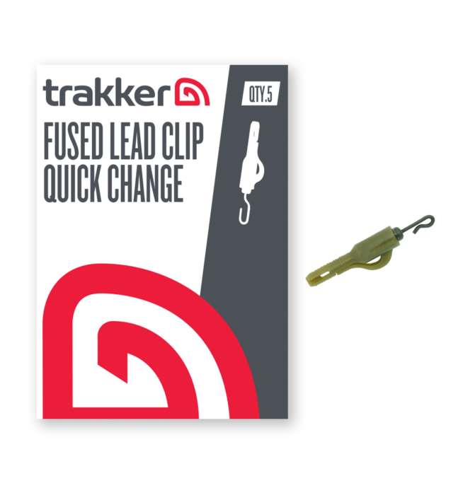 Trakker Fused Lead Clips Quick Change Swivel